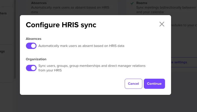 HRIS Provider Select